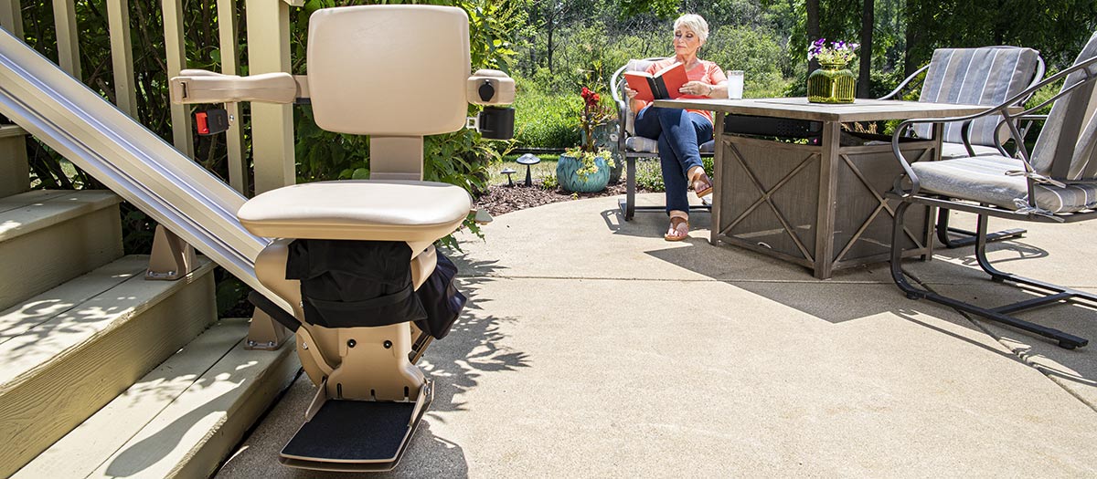Sacramento Used refurbished outdoor staircase lift chair